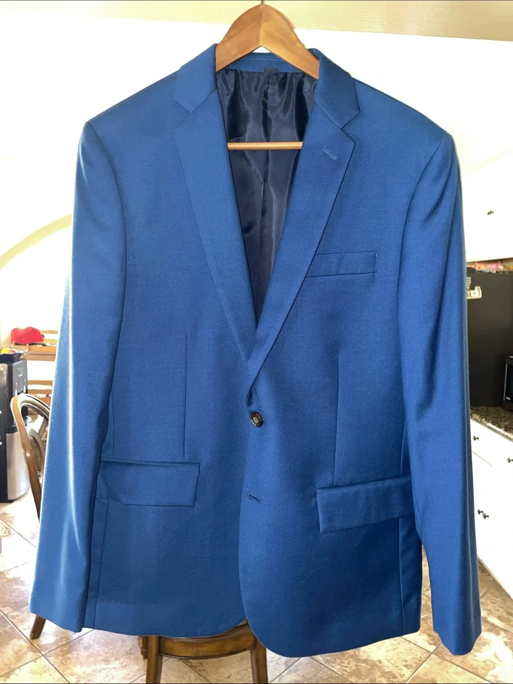 J.Crew vintage Men's Royal Blue Single-Breasted Sport Coat 38S